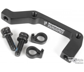Адаптер для дисковых тормозов Shimano SM-MA-R180P/SA для Disk, с болтами крепежн. (2шт), черн. ISMMAR180PSA