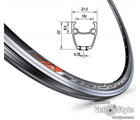 Обод Mach1 ROAD RUNNER 28/29" (622x15) 36H пистон, черн FV 370538