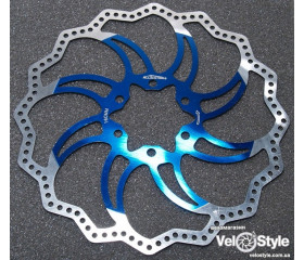Ротор Alligator STARLITE Disc Brake Rotor 160mm/Blue, HK-R18BL