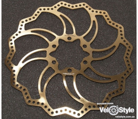 Ротор Alligator STARLITE Disc Brake Rotor 180mm (Titanium coated), HK-R19TI