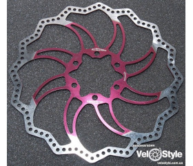 Ротор Alligator STARLITE Disc Brake Rotor 203mm/Pink
